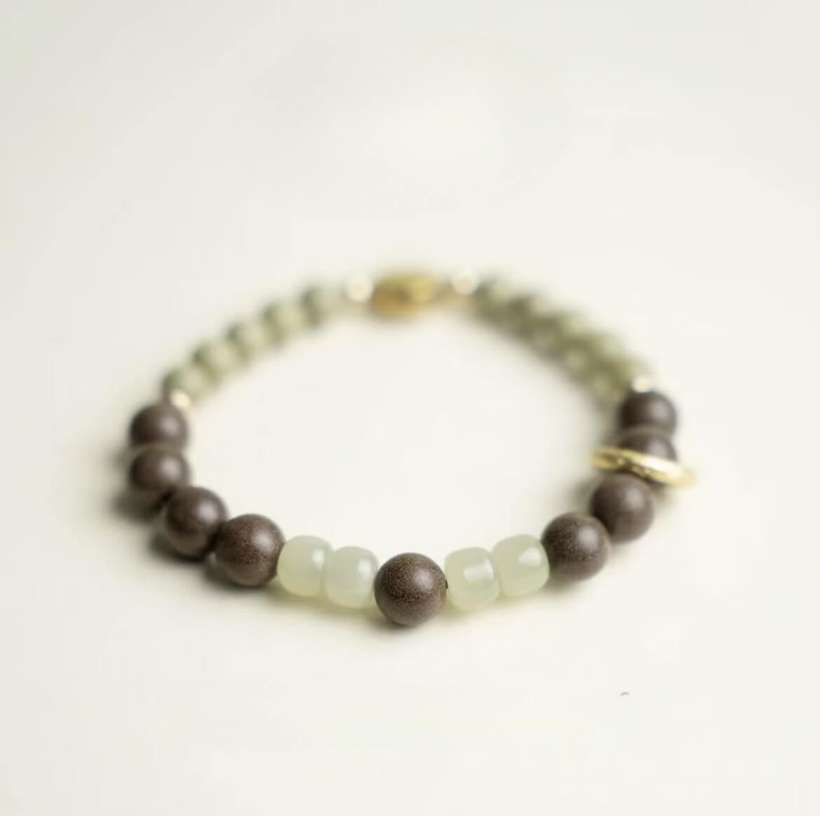 Green ripples-TCM crystal jewelry & handmade herbal bracelets