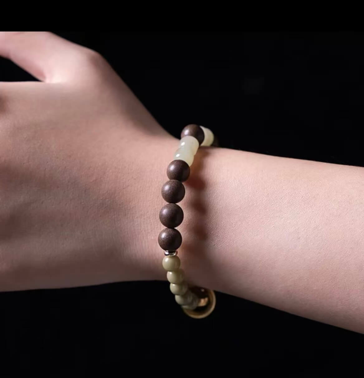 Green ripples-TCM crystal jewelry & handmade herbal bracelets