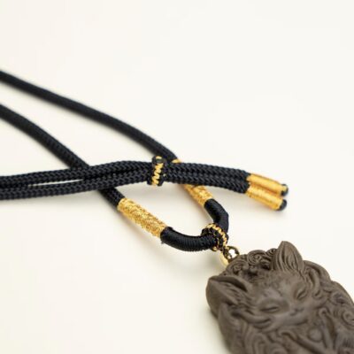 Lucky Fox-TCM herbal pendant handcrafted