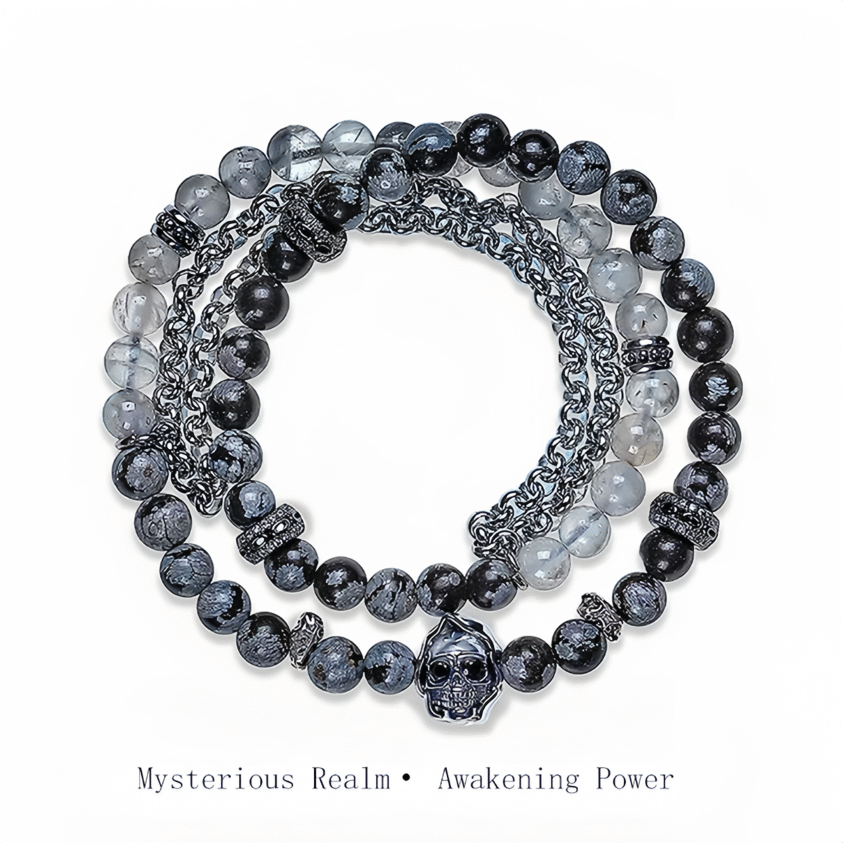 Mysterious Realm·Awakening Power-Men's Energy Healing Bracelet