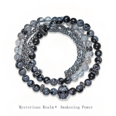Mysterious Realm·Awakening Power-Men's Energy Healing Bracelet