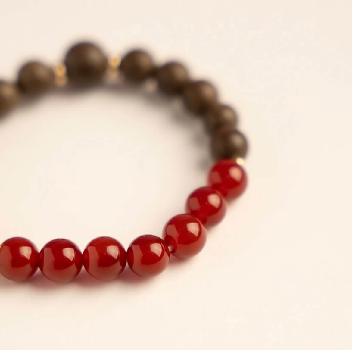 Red Flame-TCM crystal jewelry & handmade herbal bracelets
