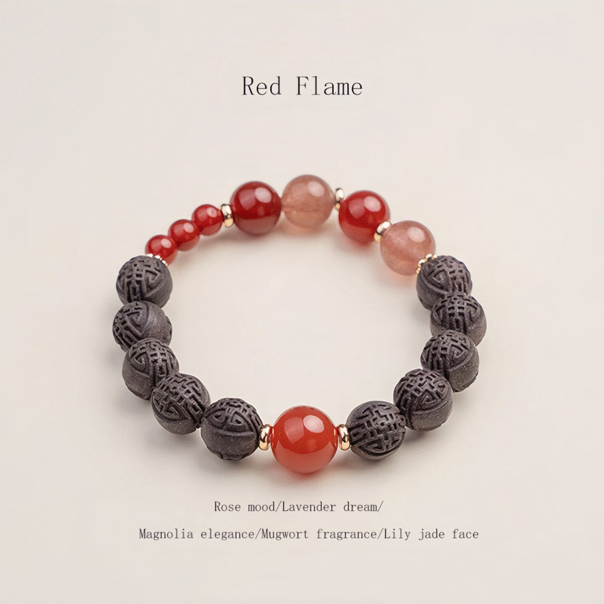 Red Flame1 Red Flame-TCM crystal jewelry & handmade herbal bracelets