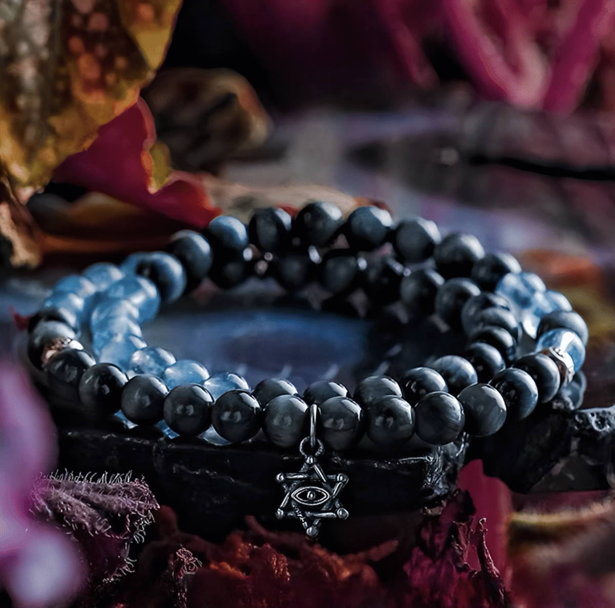 Hexagram· Exploring Magic-Men's Energy Healing Bracelet
