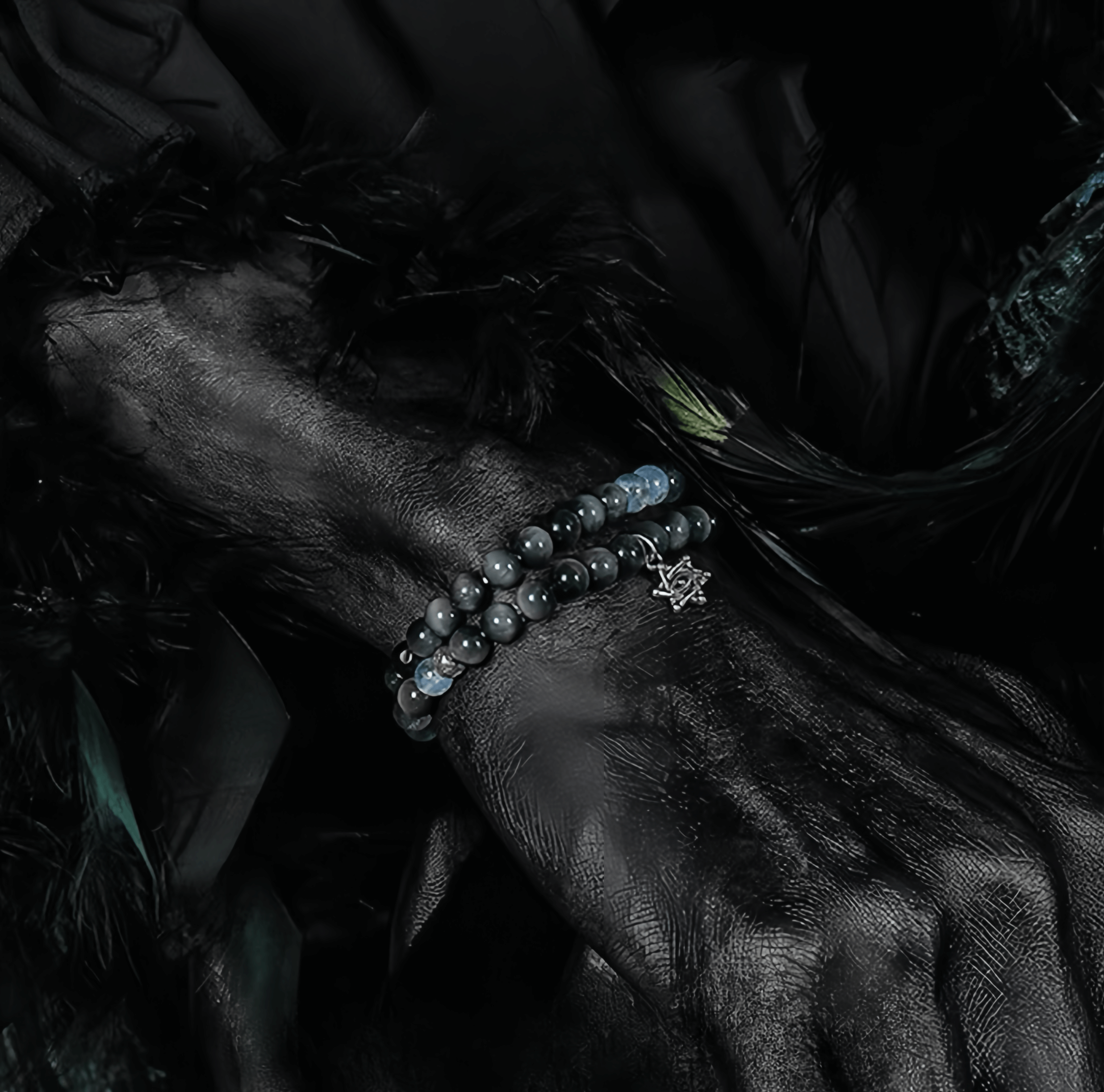 Hexagram· Exploring Magic-Men's Energy Healing Bracelet