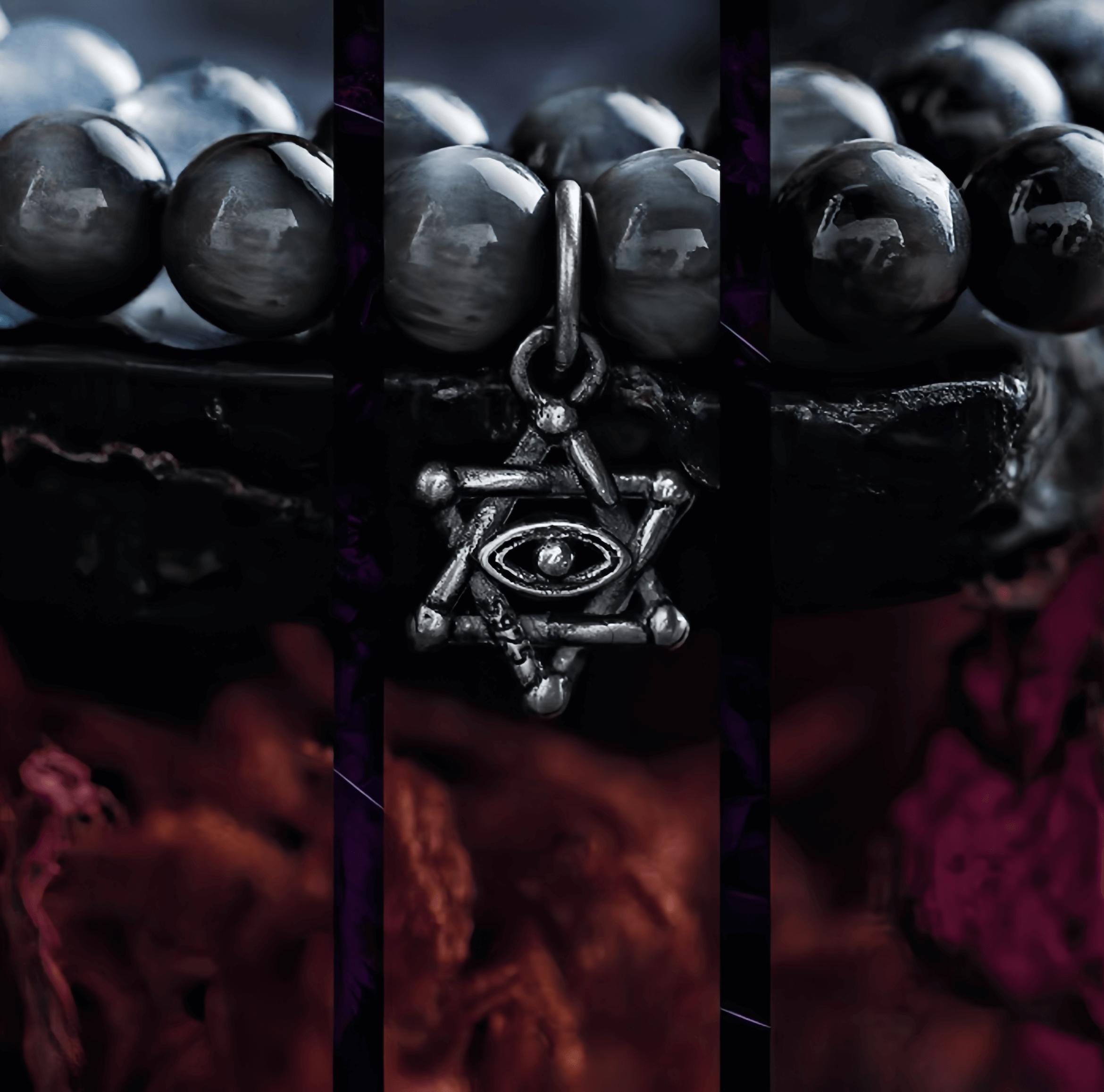 Hexagram· Exploring Magic-Men's Energy Healing Bracelet