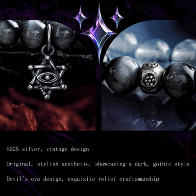 Hexagram· Exploring Magic-Men's Energy Healing Bracelet